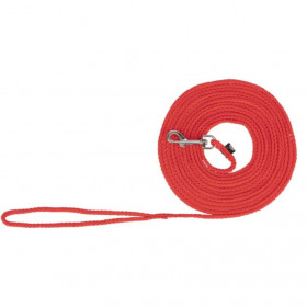 Повод за дресировка на кучета Trixie Tracking Lead Flat Strap въжен, 10 метра